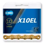 KMC X10EL Ti-N 10 Speed Chain , Reťaze, Velikosť: Univerzálna veľkosť KMC X10EL Ti-N 10 Speed Chain , Reťaze, Velikosť: Univerzálna veľkosť