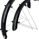 Šport a outdoor | Cyklistika | Cyklodoplnky | Blatníky - Force Aluflex 26" + vzpery, čierny Šport a outdoor | Cyklistika | Cyklodoplnky | Blatníky - Force Aluflex 26" + vzpery, čierny